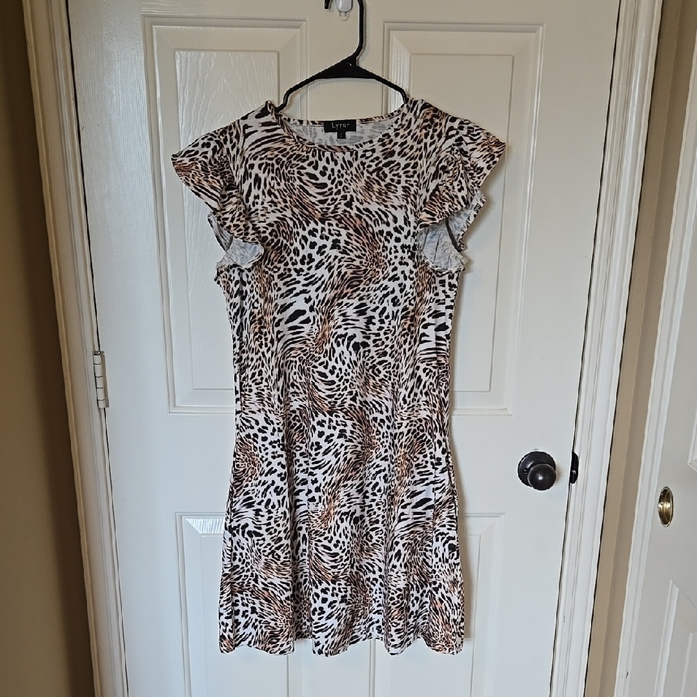 Leopard Print Dress Size S
